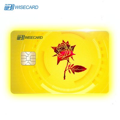 LED Glow Smart Card with 360 Edge Lighting for Events and Access