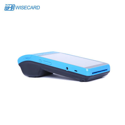 GPRS 3G 4G SIM Card Biometric POS Terminal With Barcode Scanner