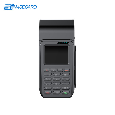 Terminal POS EDC EFT Klasik, mesin POS Linux 4G untuk kartu bank dan pemrosesan pembayaran QR dengan pemindai QR