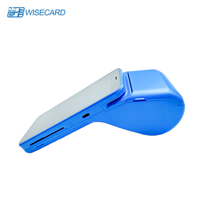 Magnetic Strip Reader Smart Pos Terminal Dengan Kamera Resolusi Tinggi