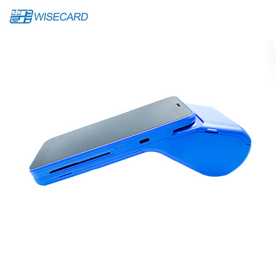 Sidik jari Terminal Pos Android Smart Payment Bus Qr Code Scanner Kartu Sim Kontrol Pajak Sistem Tunai