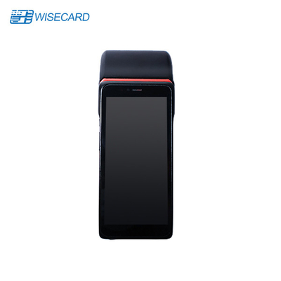 NFC Android POS WiFi 4G Black Bank dengan Baterai 5000mAh dan Memori 8GB