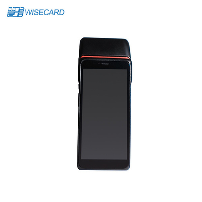 Quad Core Touchscreen Android 12.0 POS Terminal Dengan Magnetic Strip Reader