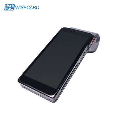 5MP NFC Android Smart POS Terminal T80 Hitam dengan 5000mAh Baterai untuk grosir