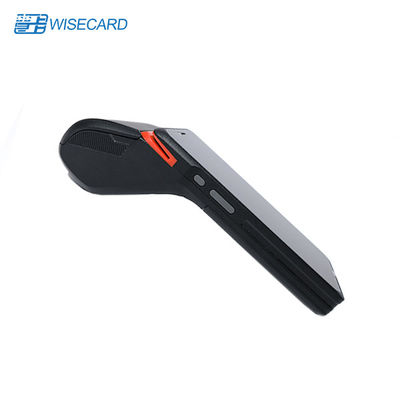 Terminal POS Android yang kompatibel dengan EMV dengan Termal Printer 58*40mm dan Kamera 5MP