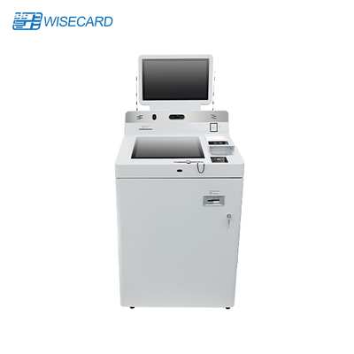 Cabang Pengeluaran Kartu Instan Kiosk Self Service Layar Reklame Besar Layar sentuh