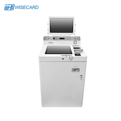 Wisecard Smart Teller Machine dengan standar EMV dan layar sentuh