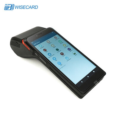 Terminal POS Android dengan Printer Termal 58*40mm Terintegrasi, Prosesor Quad-core, dan Teknologi EMV untuk Pembayaran Aman