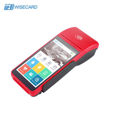 Fingerprint 4G Android POS Terminal, Perangkat POS Android Genggam