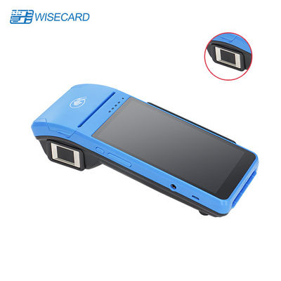 Pembaca Sidik Jari Terminal Smart POS, Mesin POS Portabel Dengan Printer