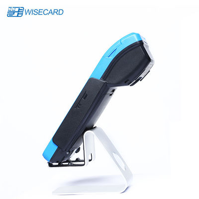 Portable All In One Restaurant Makanan Memesan Terminal Genggam Smart Pos Dengan Layar Sentuh 5,5 Inch Dan Printer