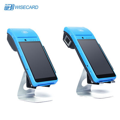 FBI Fingerprint 4G GPRS Handheld Mobile Android 7.0 Smart POS Terminal Dengan Tanda Terima Built-In