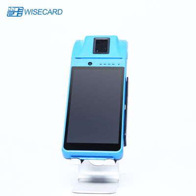 Penjualan panas WCT-T90 Android 7.0 mesin PDA genggam Ponsel Layar sentuh Sistem POS dengan Printer