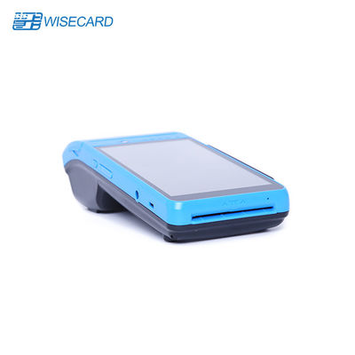CMOS 2.4GHz ISM Android Pos Terminal 5800mAh Layar Sentuh