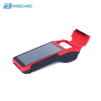 Terminal POS Android 4 PSAM Genggam 5M Pixel Capacitive Touch PBOC