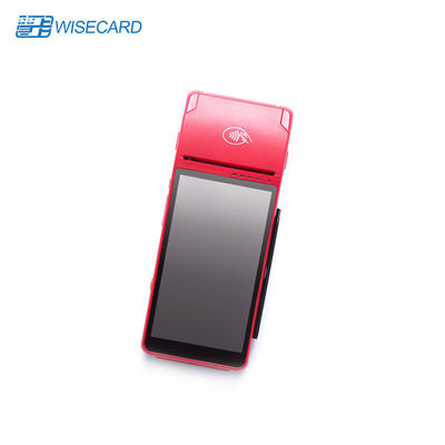 Pembayaran 8M Pixel 5.5 Inch Mobile POS Terminal Portabel PCI 5.0