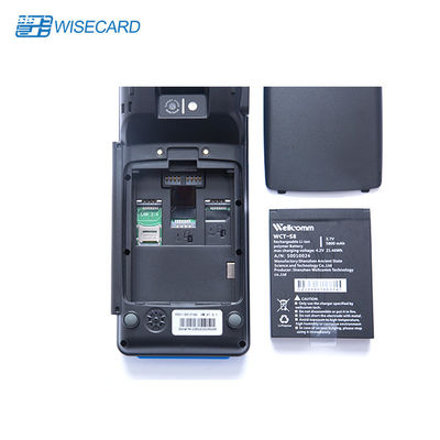 NFC 13.56MHz MTK MT8735 Mesin POS Genggam 5.5 Inch POS Thermal Printer