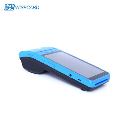 7.4V 5800mAh Mesin Pos Genggam 16GB EMMC PCI 3.0 Bluetooth Pos Terminal