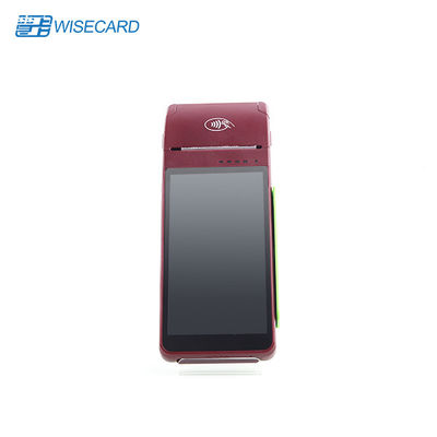 13.56MHz NFC EDGE GPRS Terminal Pos Cerdas 720x1280 IPS Terminal POS Nirkabel