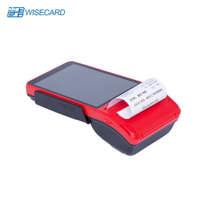 UPTS 2.0 Kasar Pda Android POS Terminal 4 PSAM Dengan Pemindai Kode Batang QR
