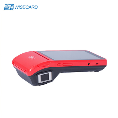 PTS 5.1 GPRS EDGE Sistem Pembayaran Mobile Pos 5800mAh POS Pembayaran Genggam