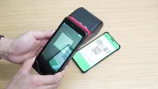 Demonstrasi Operasi Pembayaran Aman Mesin POS Wisecard T80N